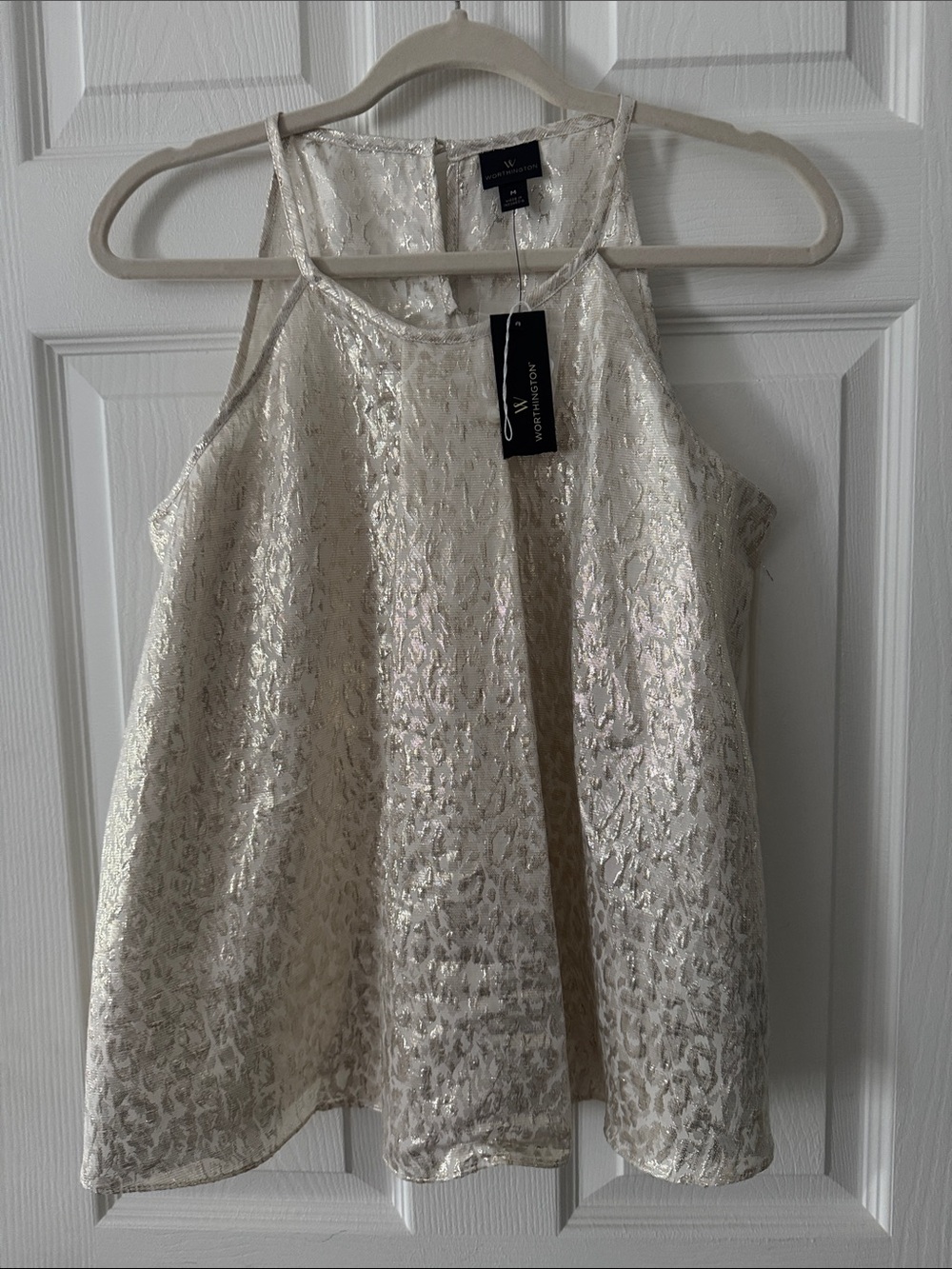 Worthington Shimmer Sleeveless